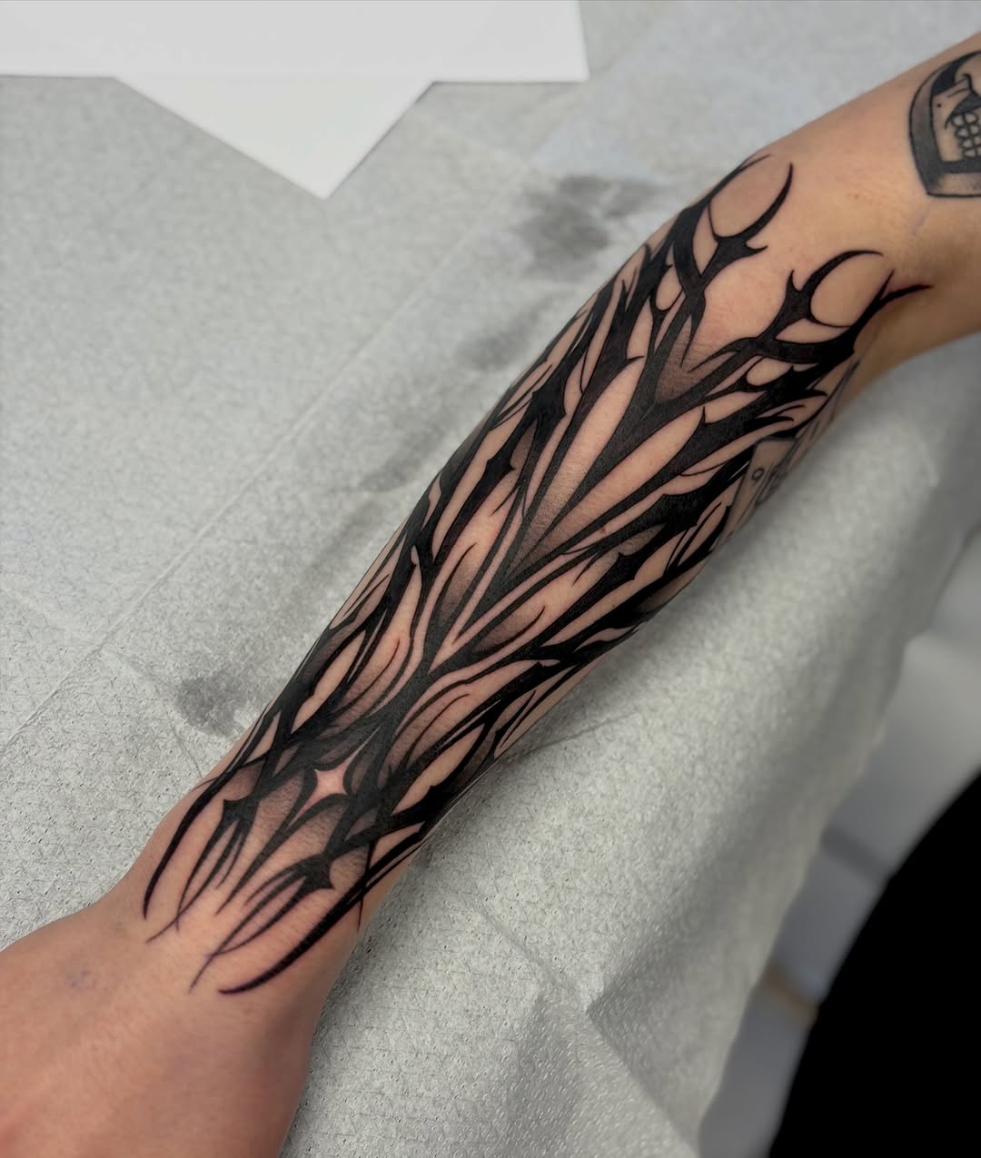 Tattoo by @dahl_house_art — blackwork