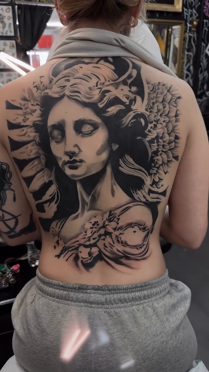 Tattoo by @lastofadyingbreed7777 — black_and_grey, realism
