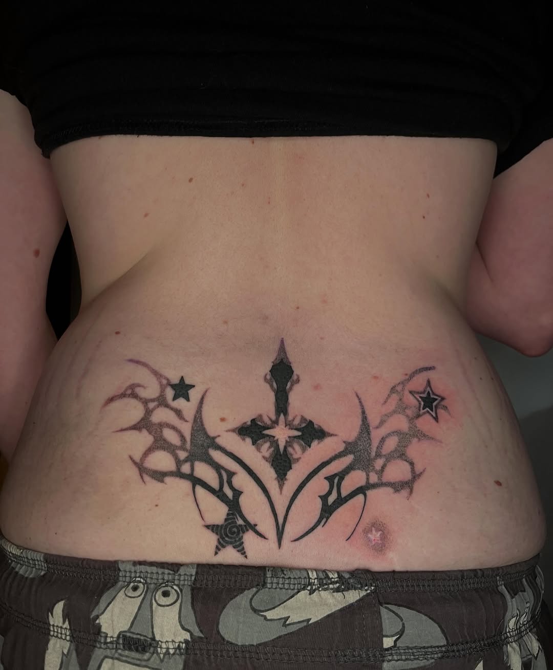 Tattoo by @pitypostcard โ blackwork, tribal