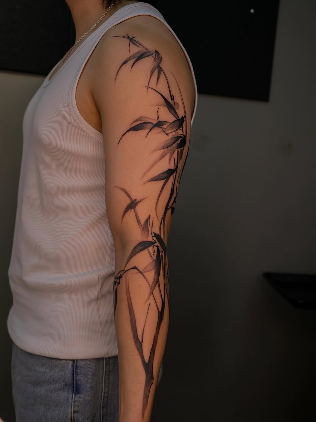 Tattoo by @karmon.tat — illustrative, black_and_grey
