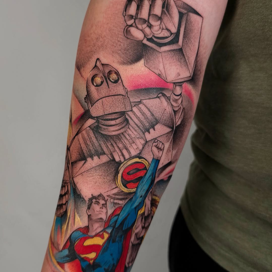 Tattoo by @gargeist — realism, trash_polka