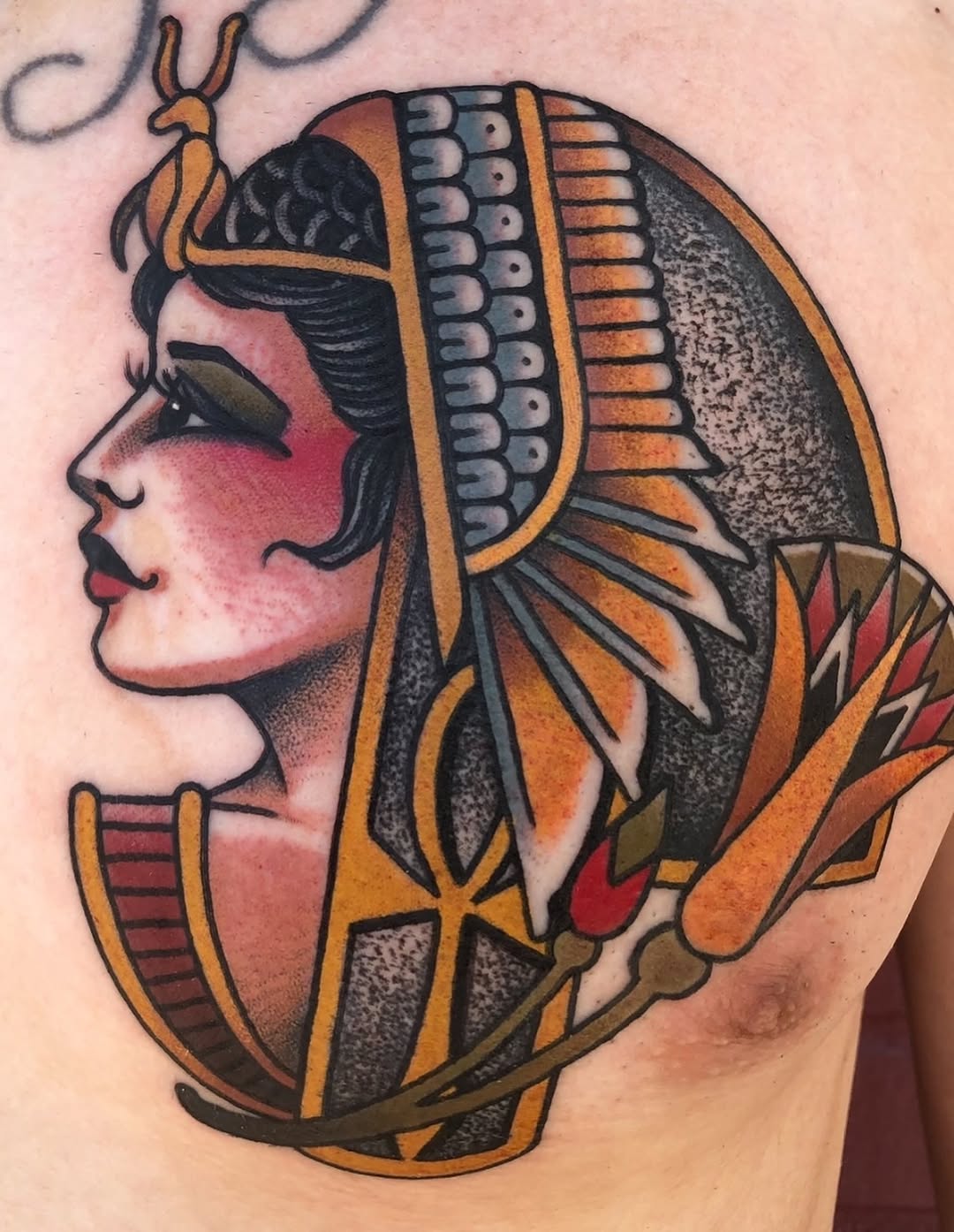 Tattoo by @cammerondamnit — american_traditional, black_and_grey