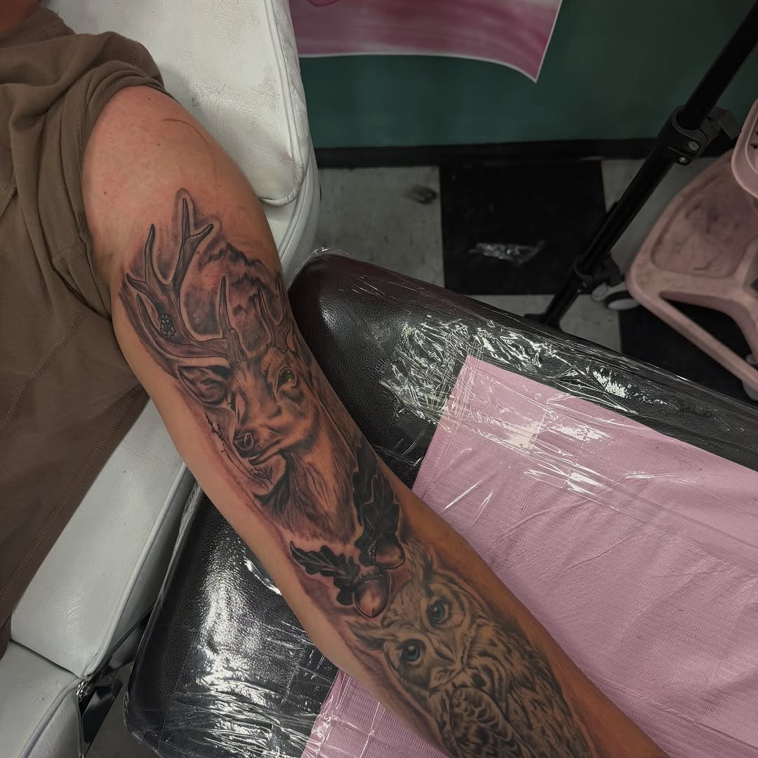 Tattoo by @tattoosbynahla โ realism, black_and_grey