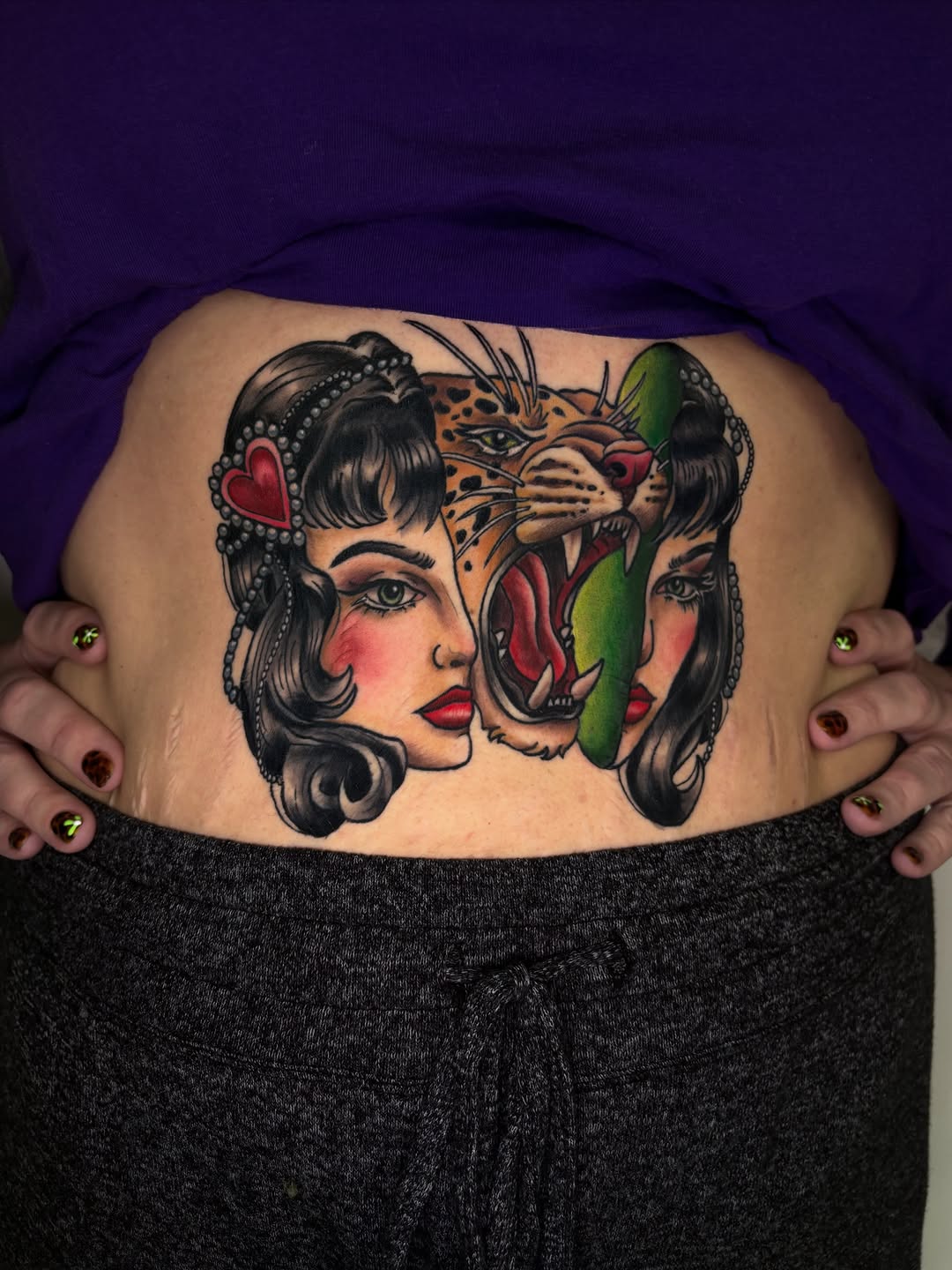 Tattoo by @hbones_artistry — neo_traditional, realism