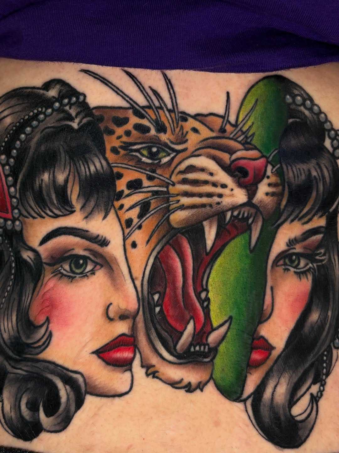 Tattoo by @hbones_artistry — american_traditional, neo_traditional