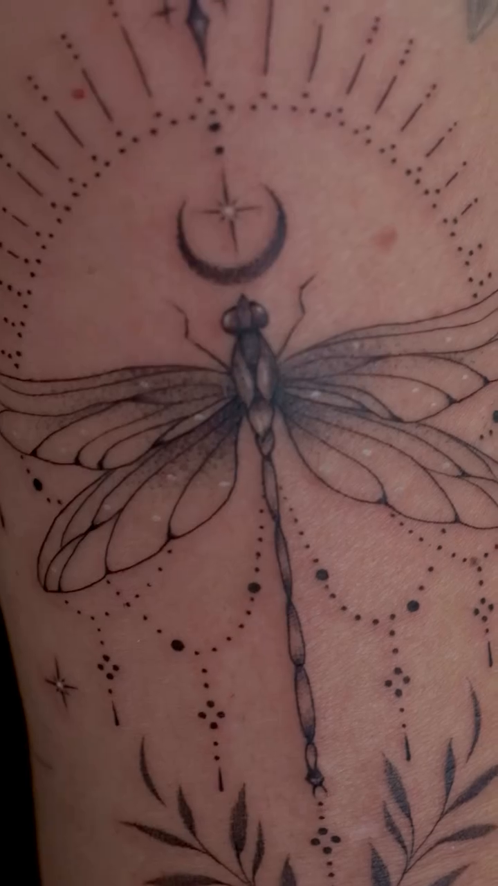 Tattoo by @anastation.tattoo — fine_line, dotwork