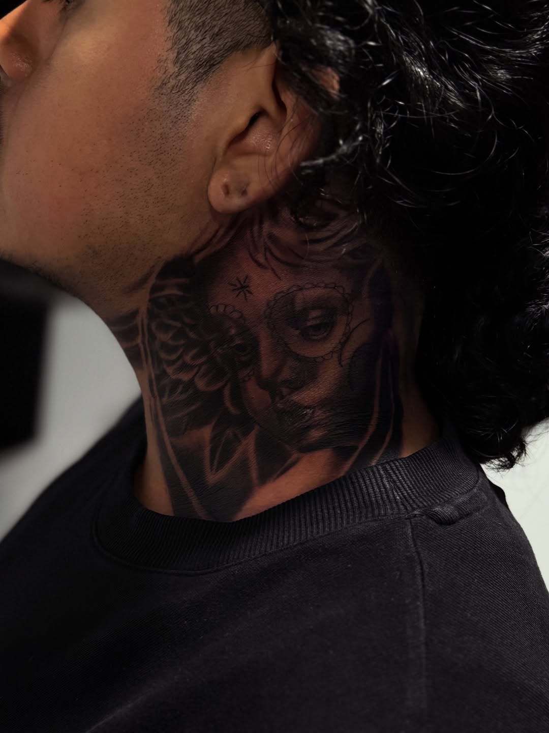Tattoo by @mgstatts — black_and_grey, realism