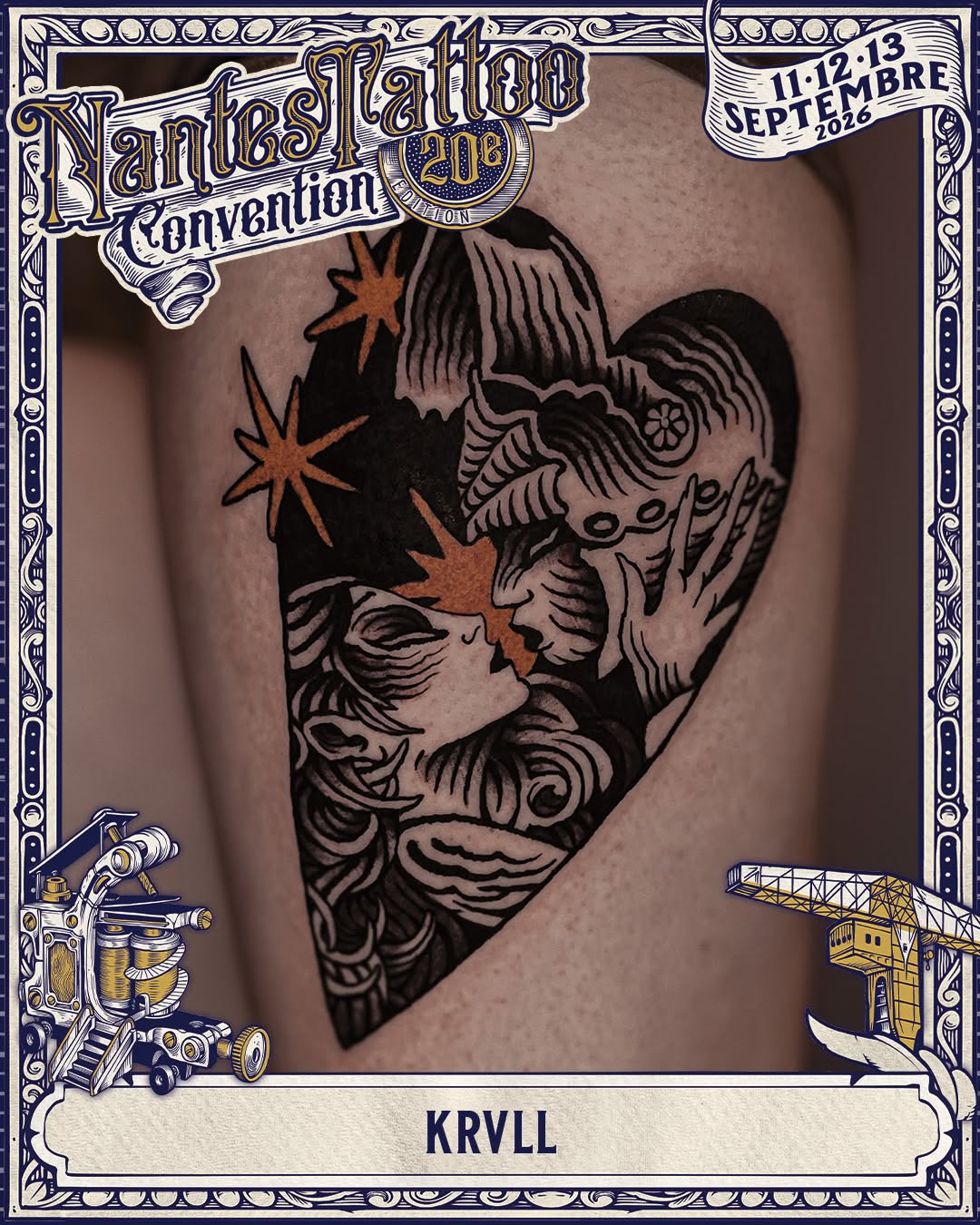 Tattoo by @krull.tattoo โ blackwork, illustrative