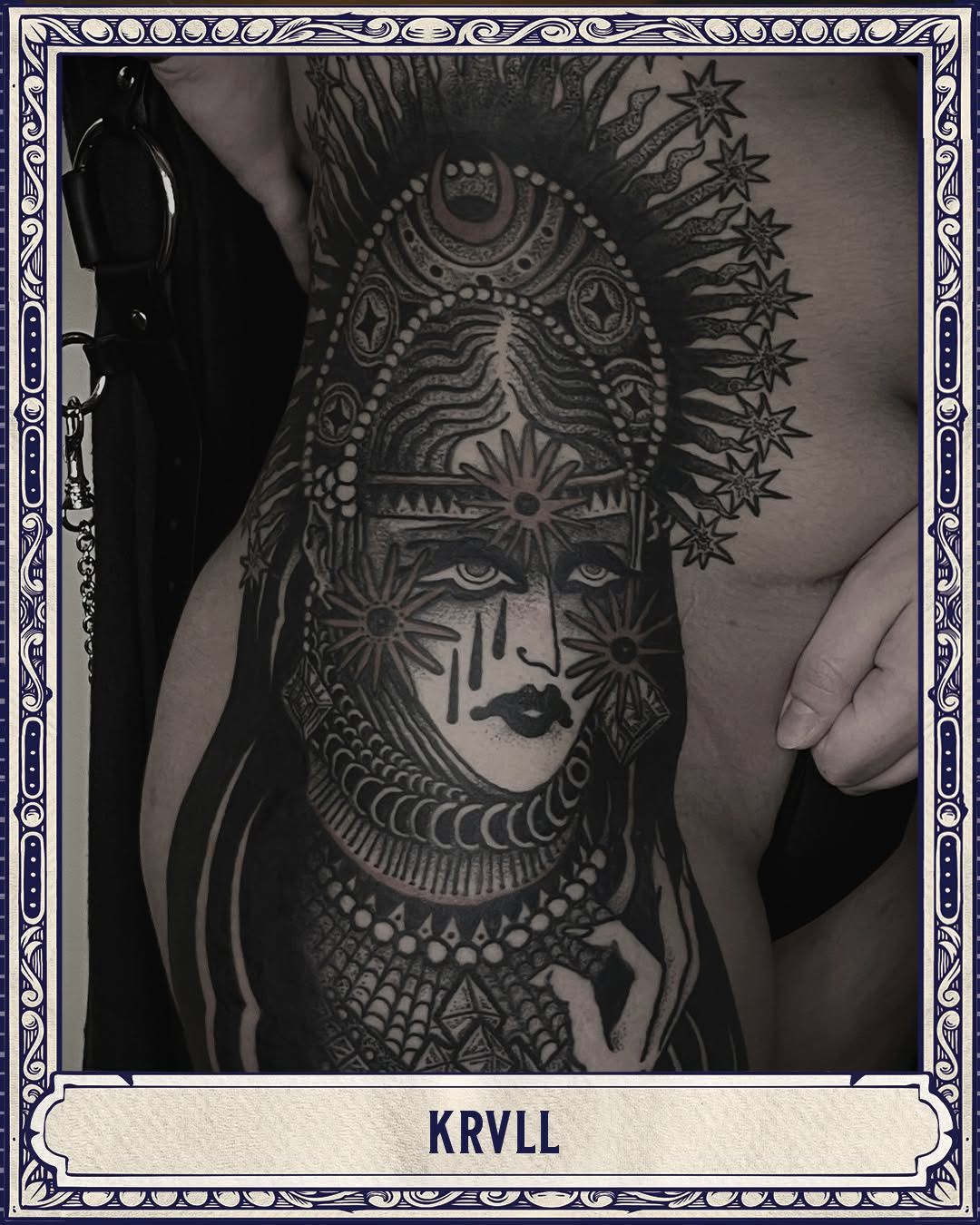 Tattoo by @krull.tattoo โ blackwork, ornamental