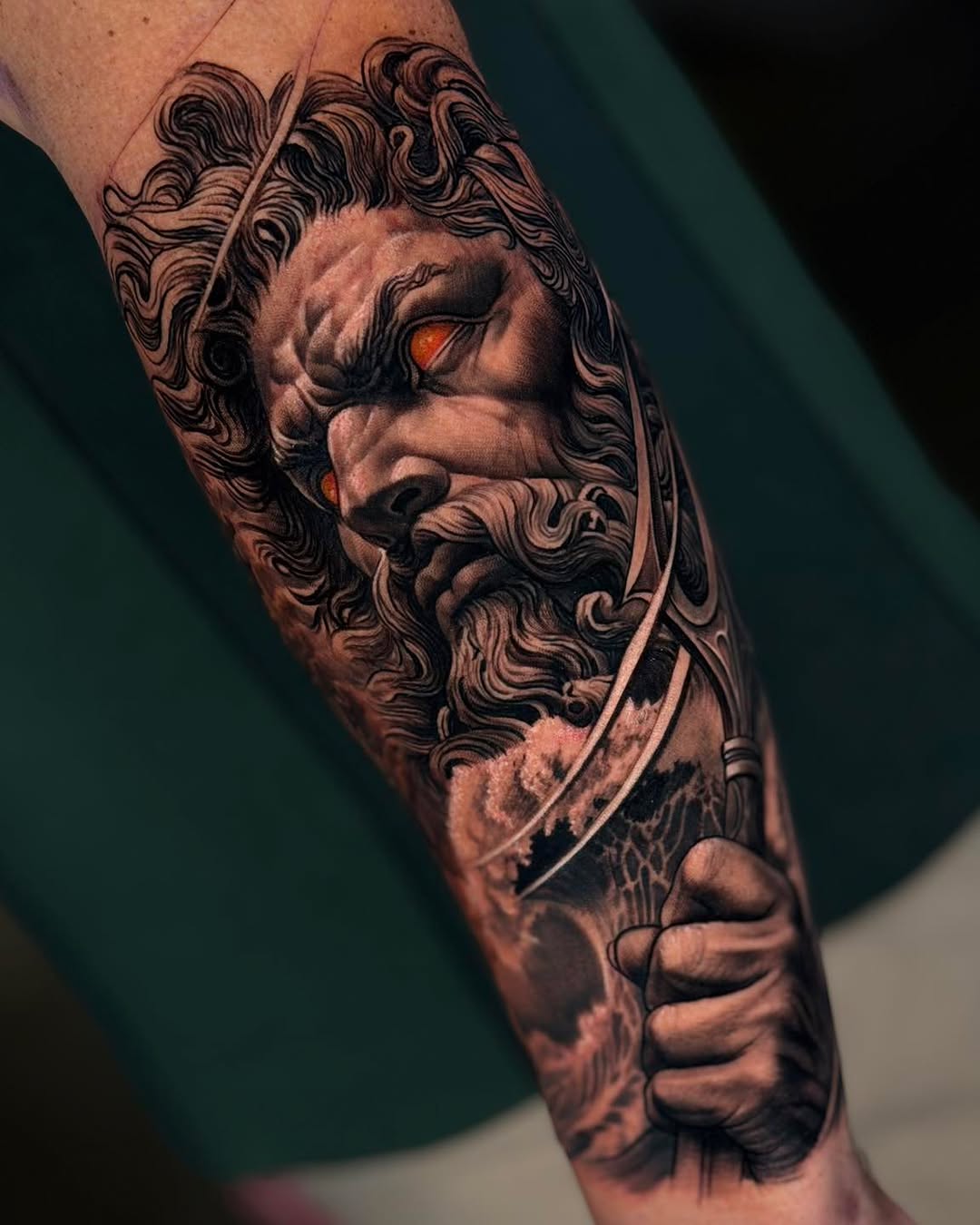 Tattoo by @rendertattoo β realism, black_and_grey