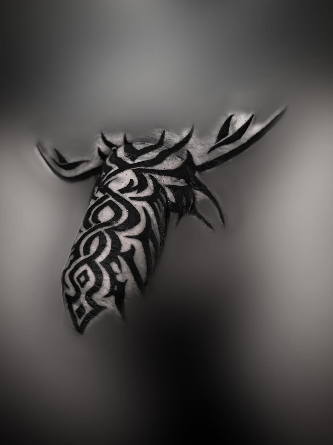 Tattoo by @boniaart — tribal, blackwork