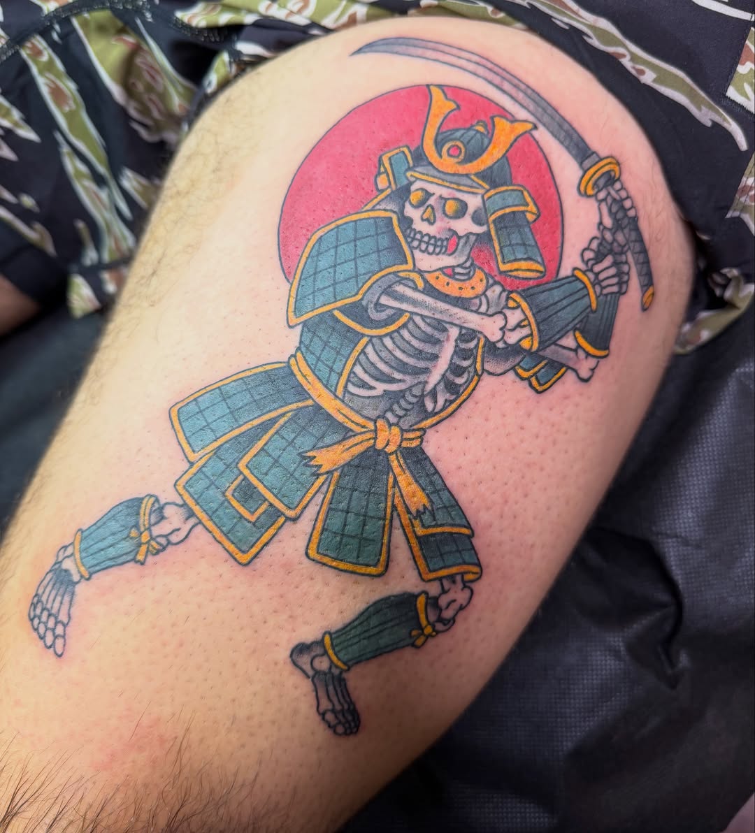 Tattoo by @ffititattoo — american_traditional, new_school