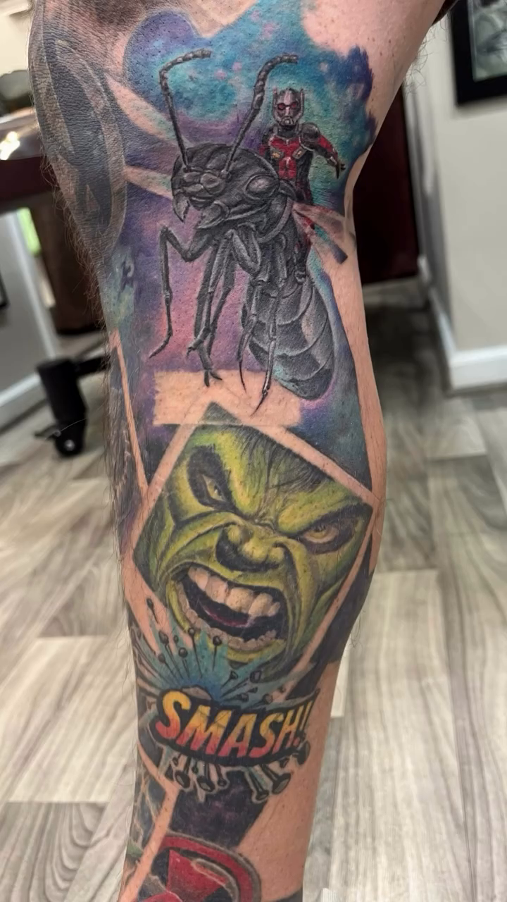 Tattoo by @artisticalyinked — realism, new_school