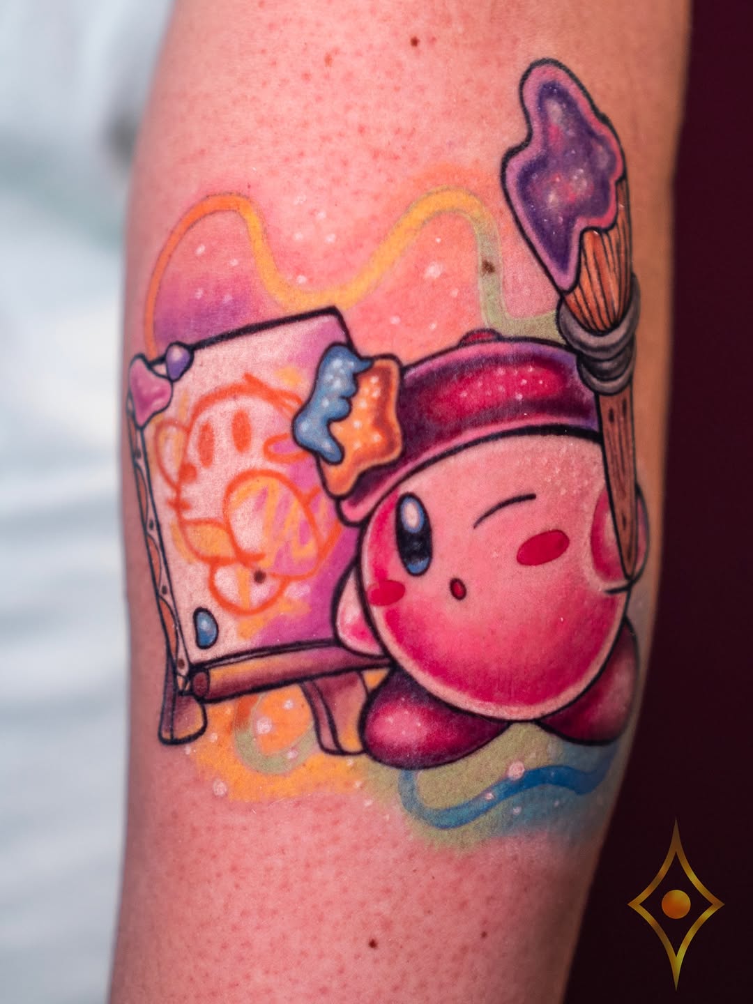 Tattoo by @zol_helios — new_school, anime