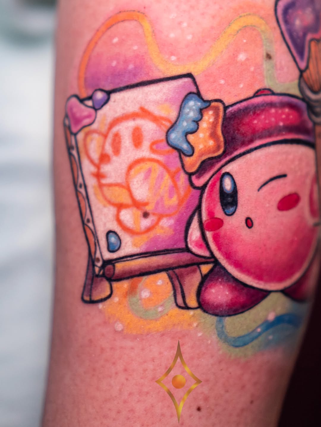 Tattoo by @zol_helios — new_school, anime