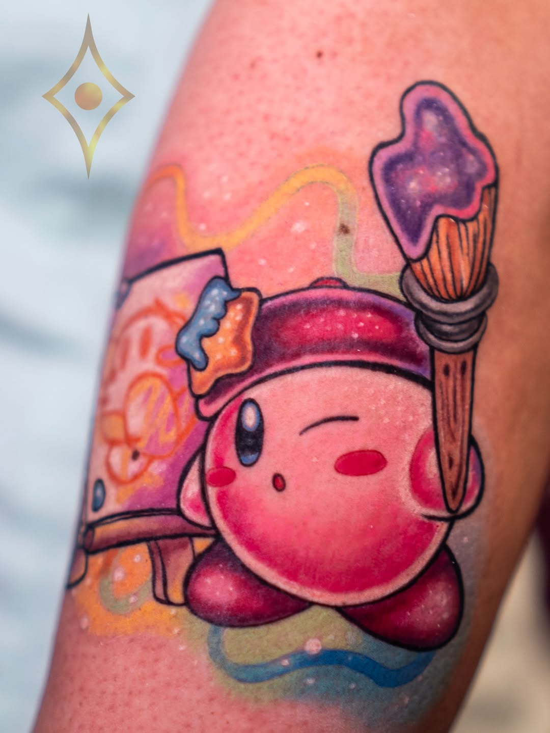 Tattoo by @zol_helios — new_school, anime
