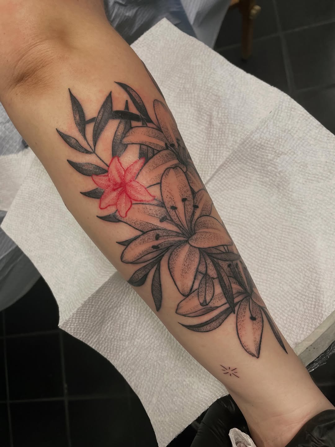 Tattoo by @andreyu187 — illustrative, black_and_grey