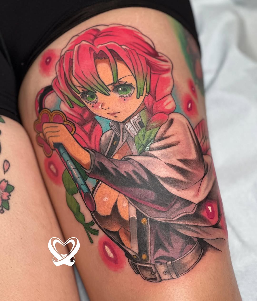 Tattoo by @deussayink — anime, new_school