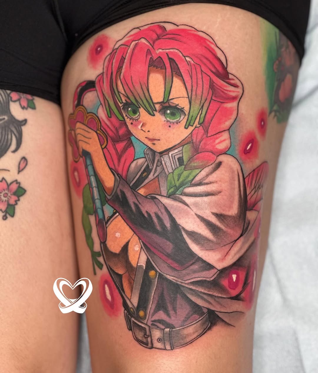 Tattoo by @deussayink — anime
