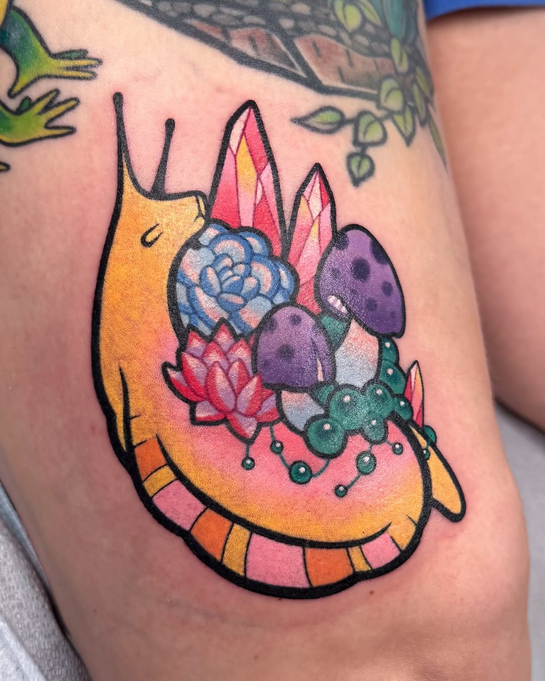 Tattoo by @janinetattoos โ new_school