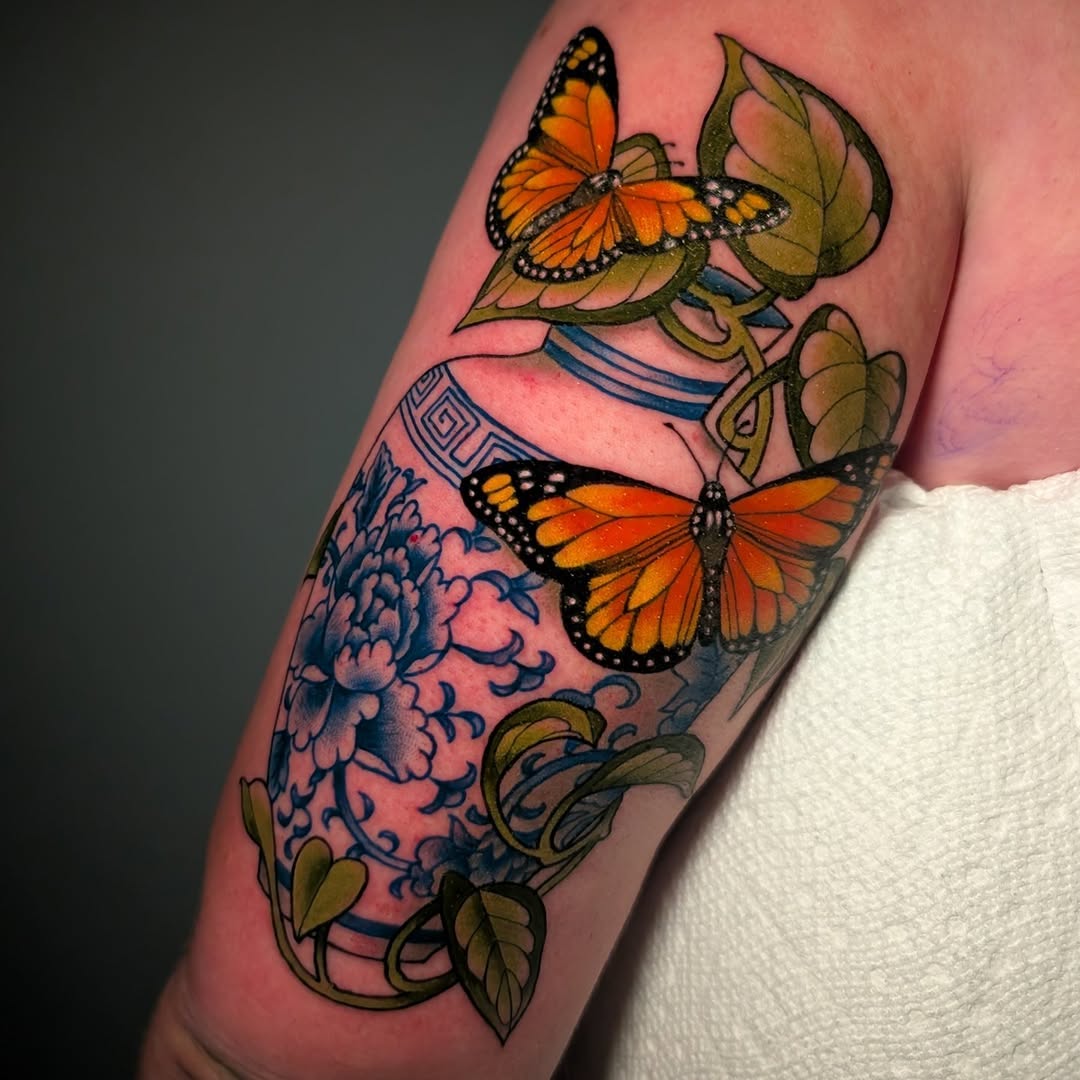 Tattoo by @ellietattoos — neo_traditional, realism