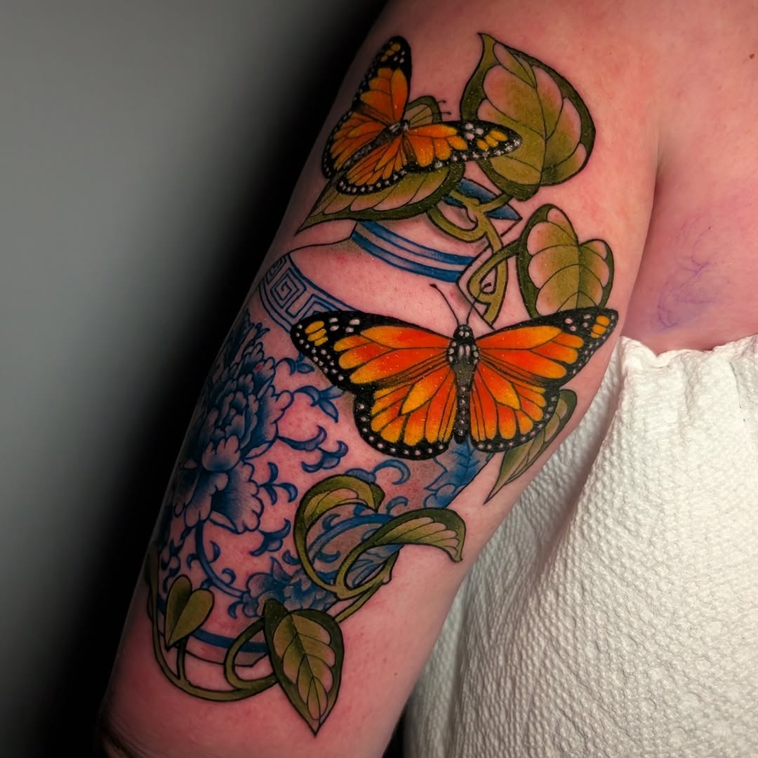 Tattoo by @ellietattoos — realism, japanese_irezumi