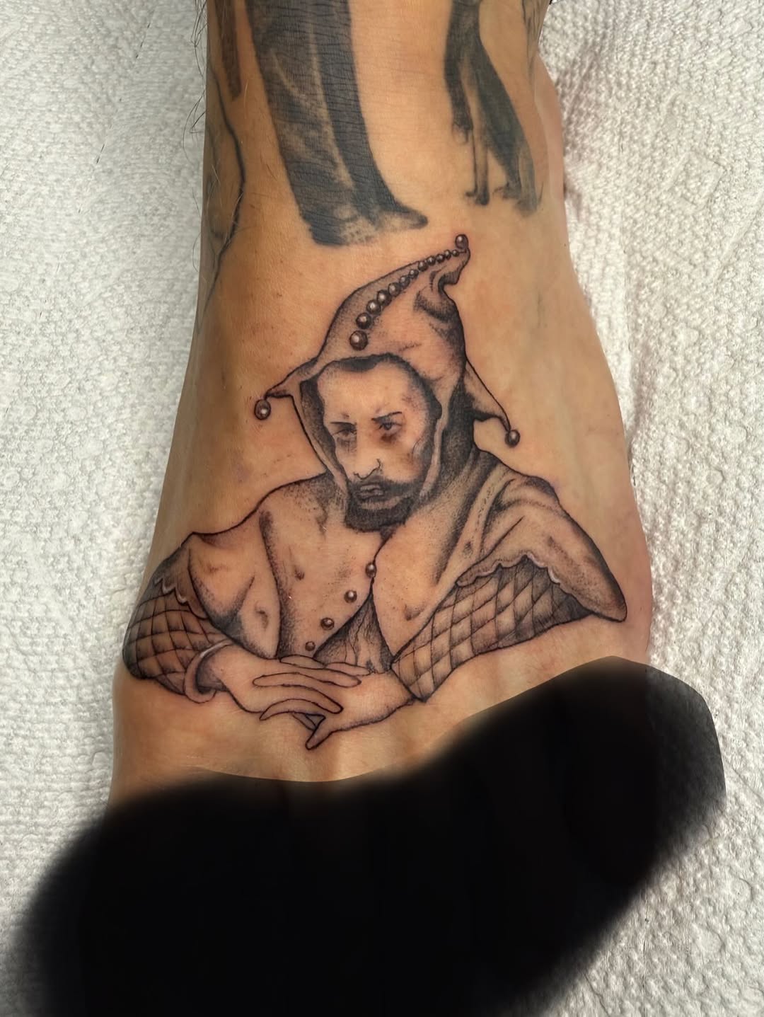 Tattoo by @aegang.inks β realism, black_and_grey