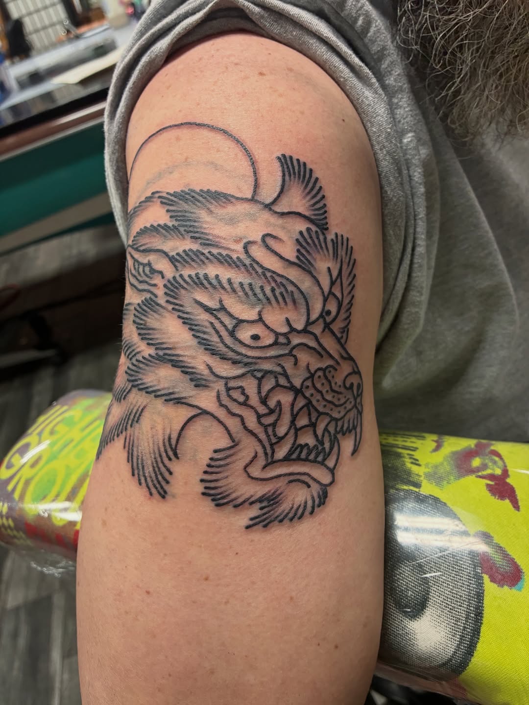 Tattoo by @kennedy.cole.tattoos — blackwork
