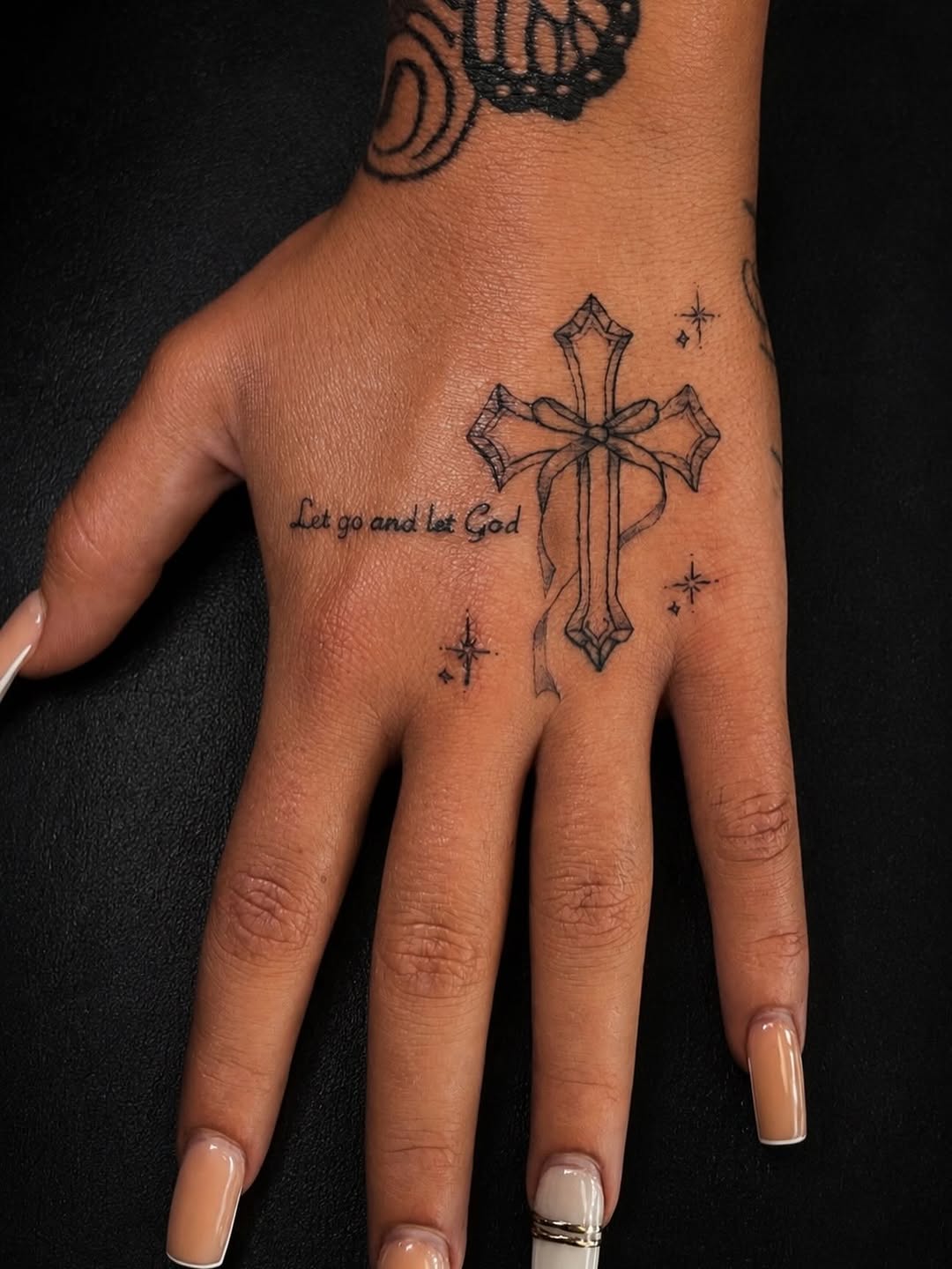 Tattoo by @tino_tattoo_ — fine_line, lettering_script