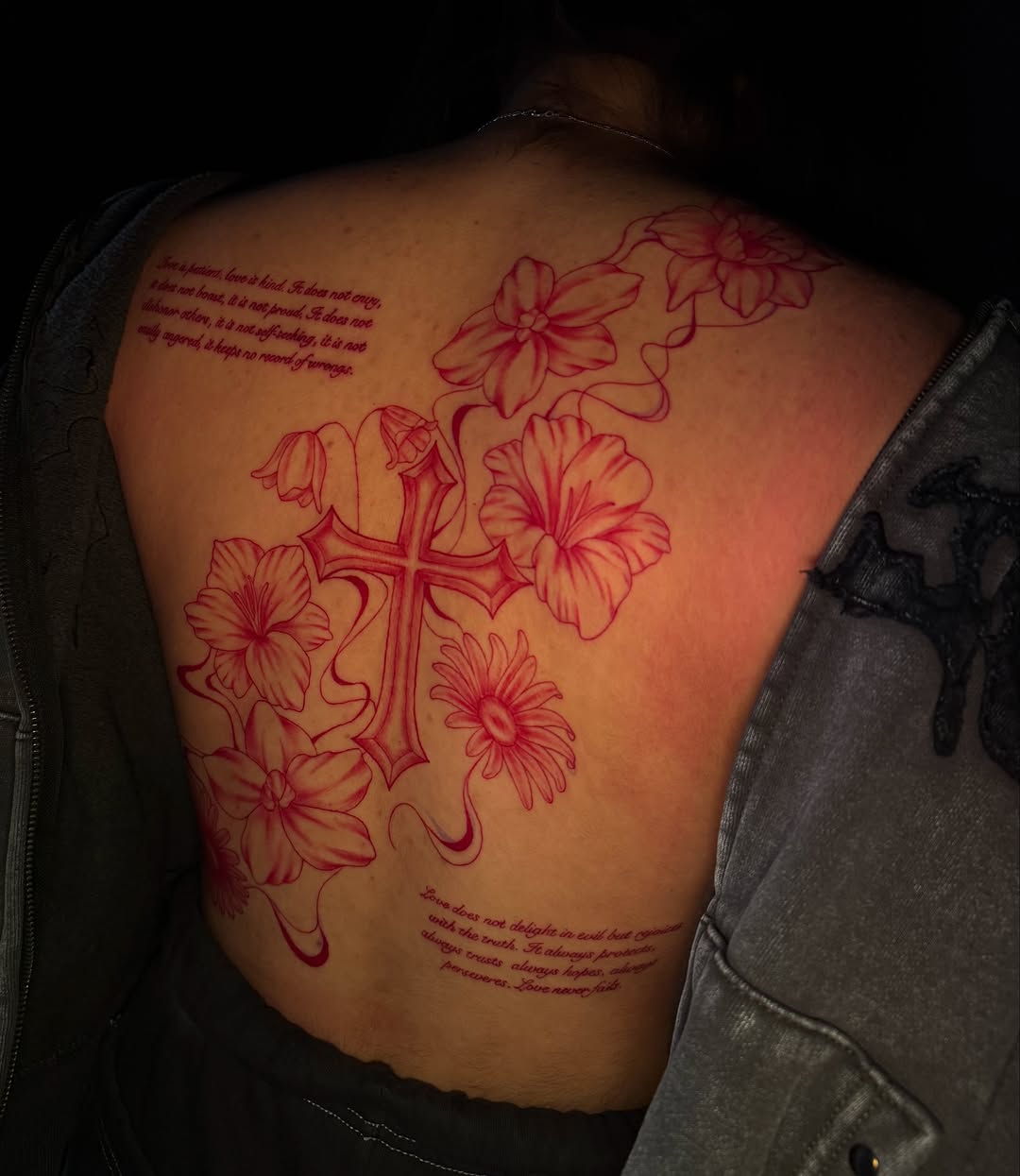 Tattoo by @inkedbydaniii — lettering_script, fine_line