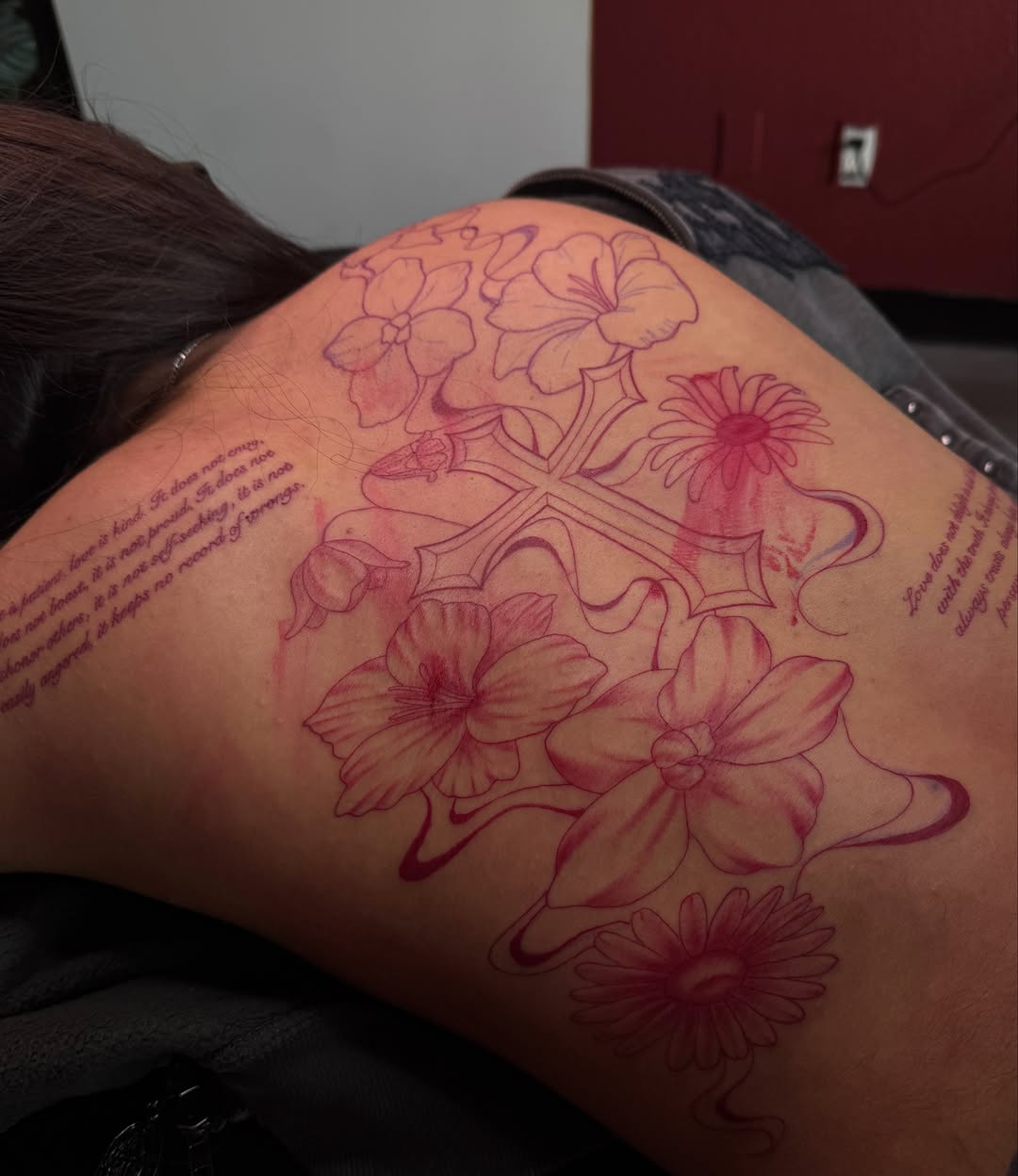Tattoo by @inkedbydaniii — lettering_script, fine_line