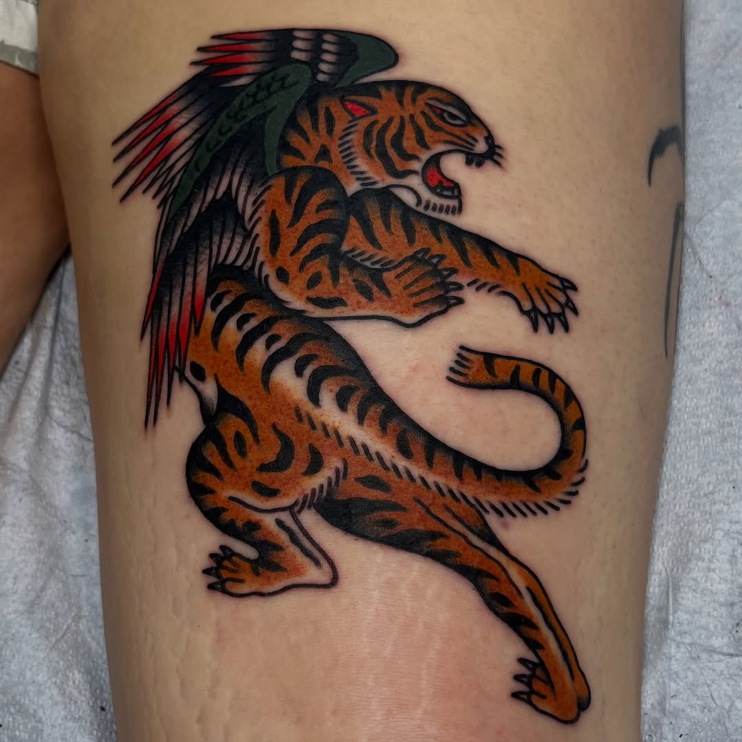 Tattoo by @andrewtattoos — american_traditional
