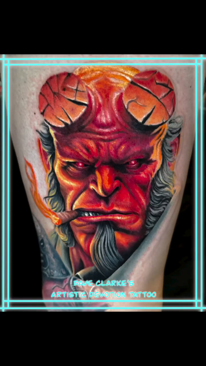Tattoo by @davehandlebarclarke — realism, dark_realism