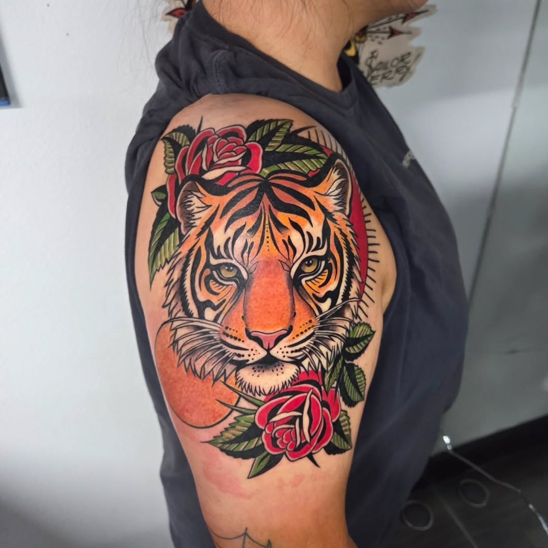 Tattoo by @yvetteartist33 — american_traditional, illustrative