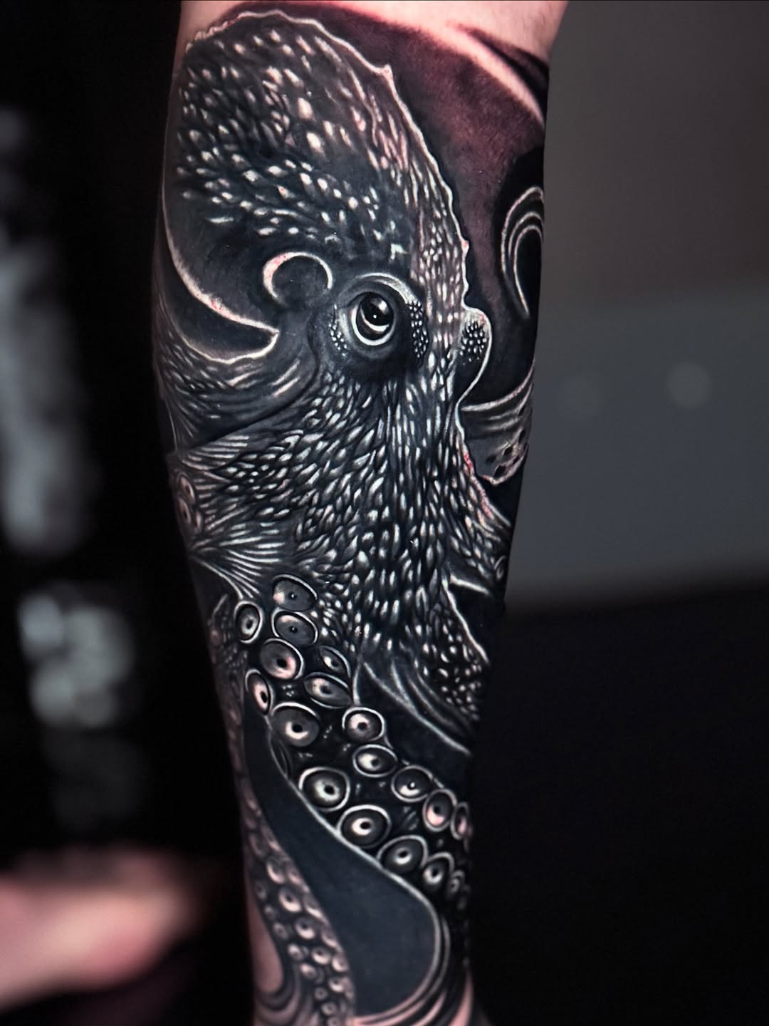 Tattoo by @don_galvis β blackwork, realism