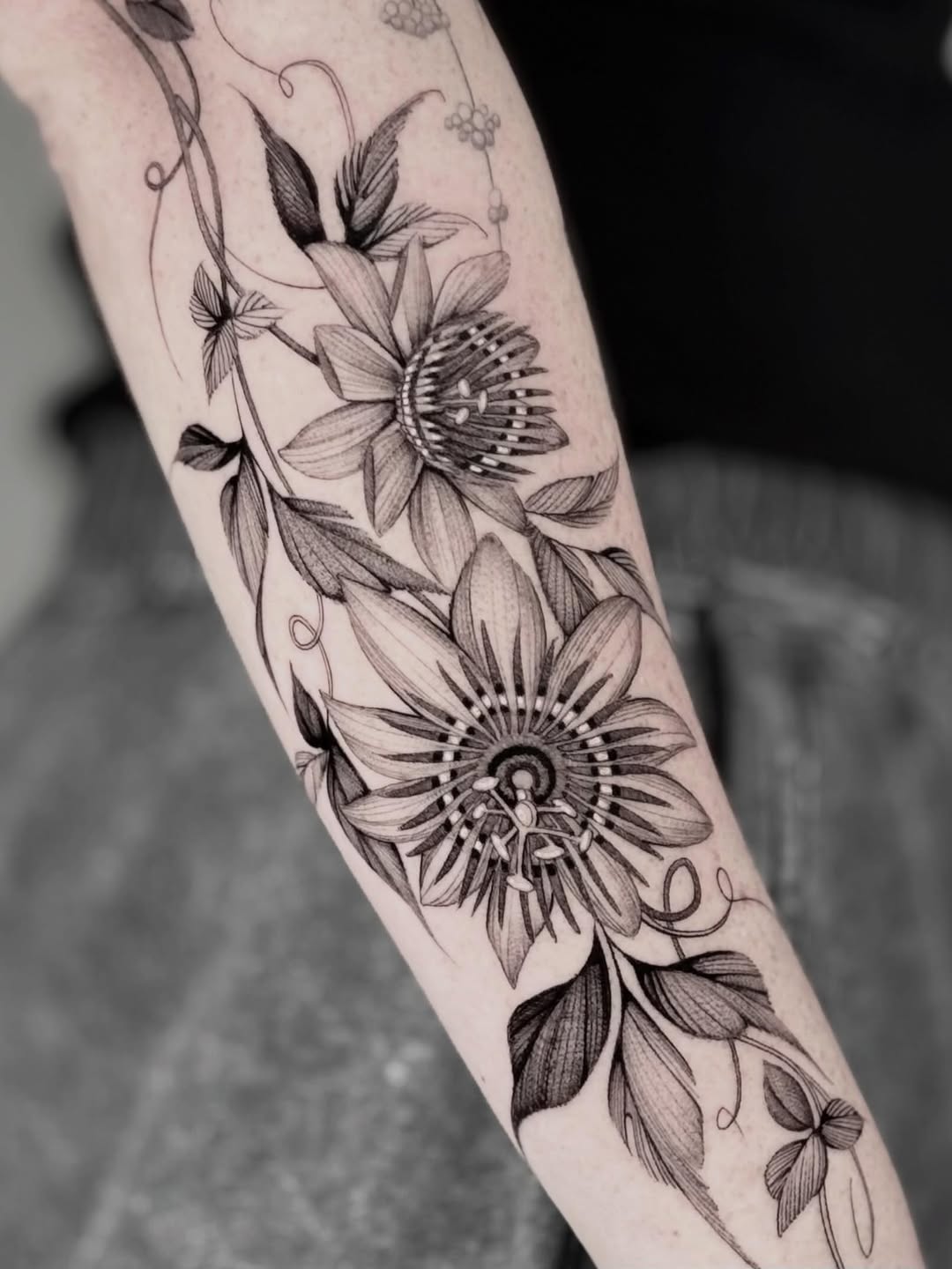 Tattoo by @brittnaami β black_and_grey, illustrative