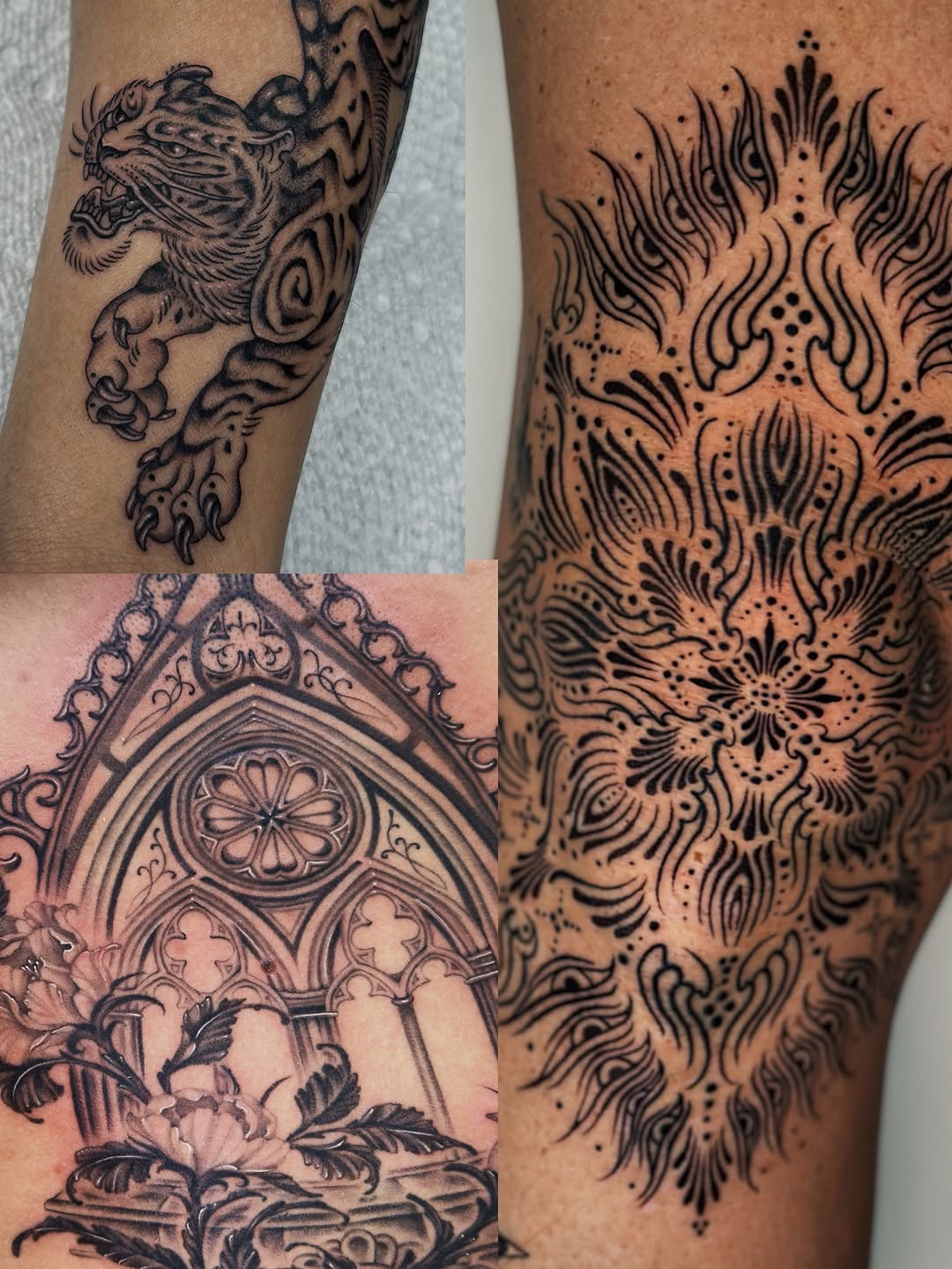 Tattoo by @laurynjenesis — blackwork, illustrative