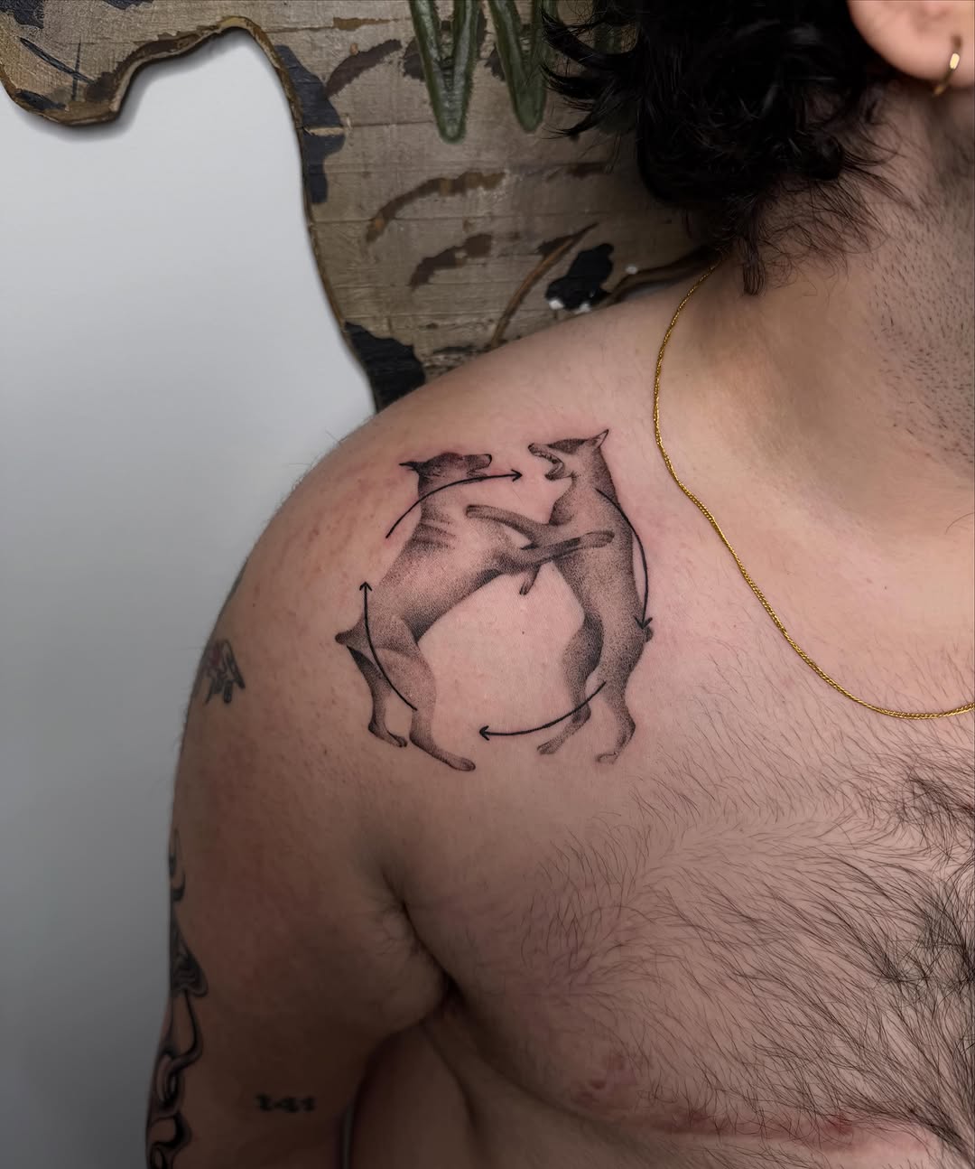 Tattoo by @oneheavytatty — black_and_grey