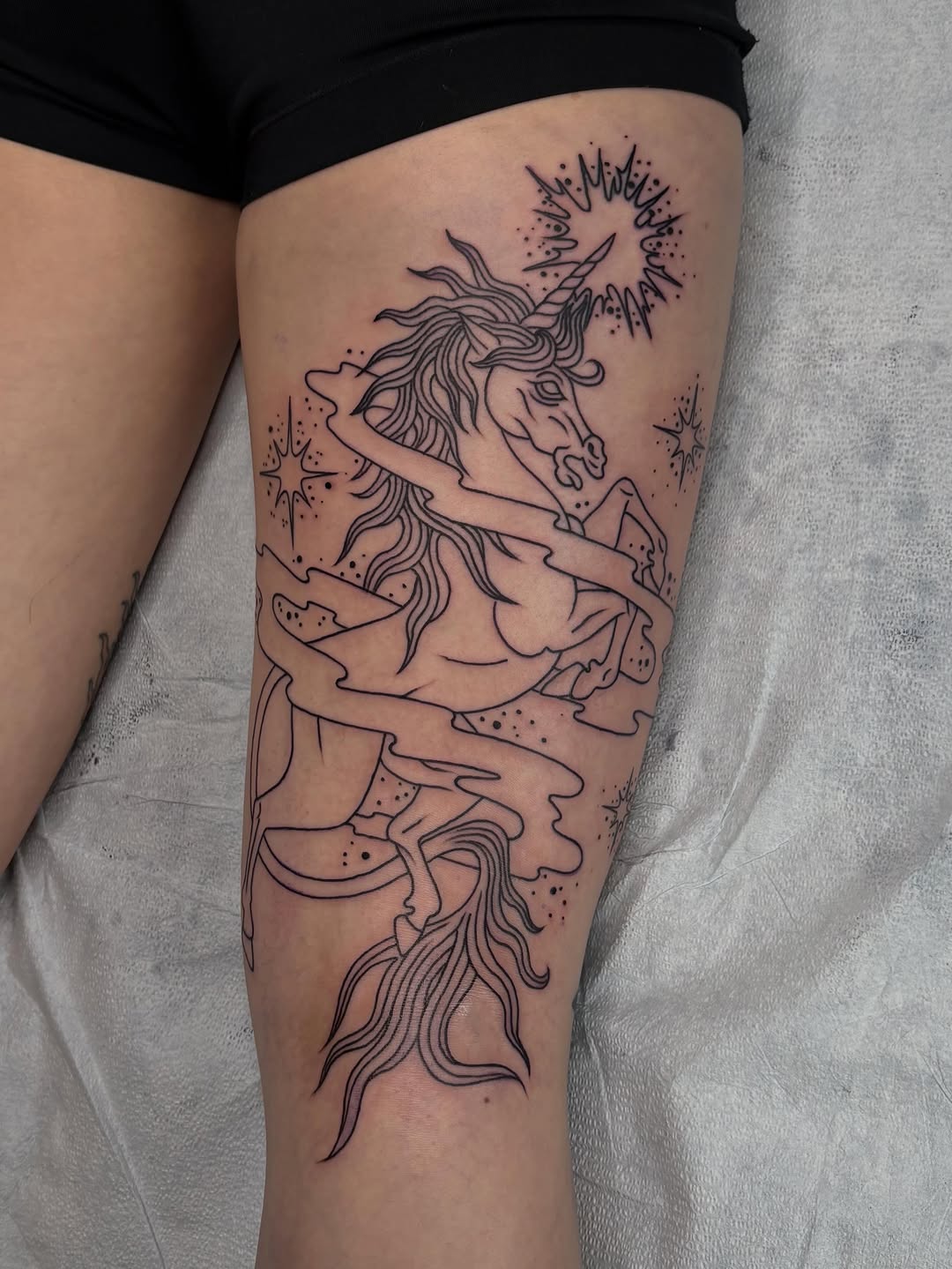 Tattoo by @pembrlily — fine_line