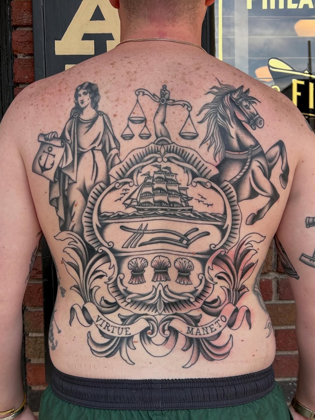 Tattoo by @christian.lasyone โ american_traditional, black_and_grey