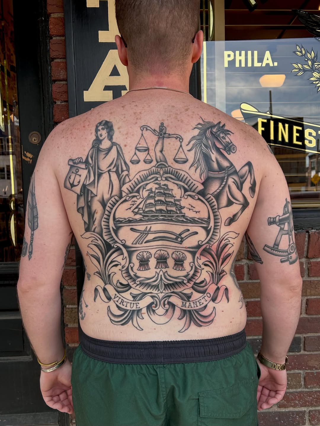 Tattoo by @christian.lasyone โ black_and_grey, realism