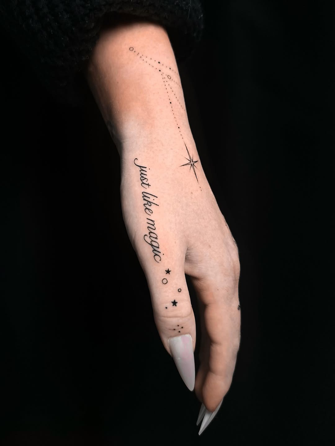 Tattoo by @inkedbyfrida โ fine_line, lettering_script
