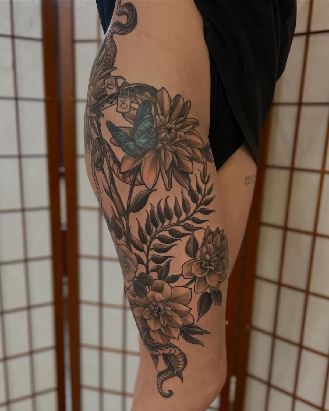 Tattoo by @josh_etch_tattoo — black_and_grey