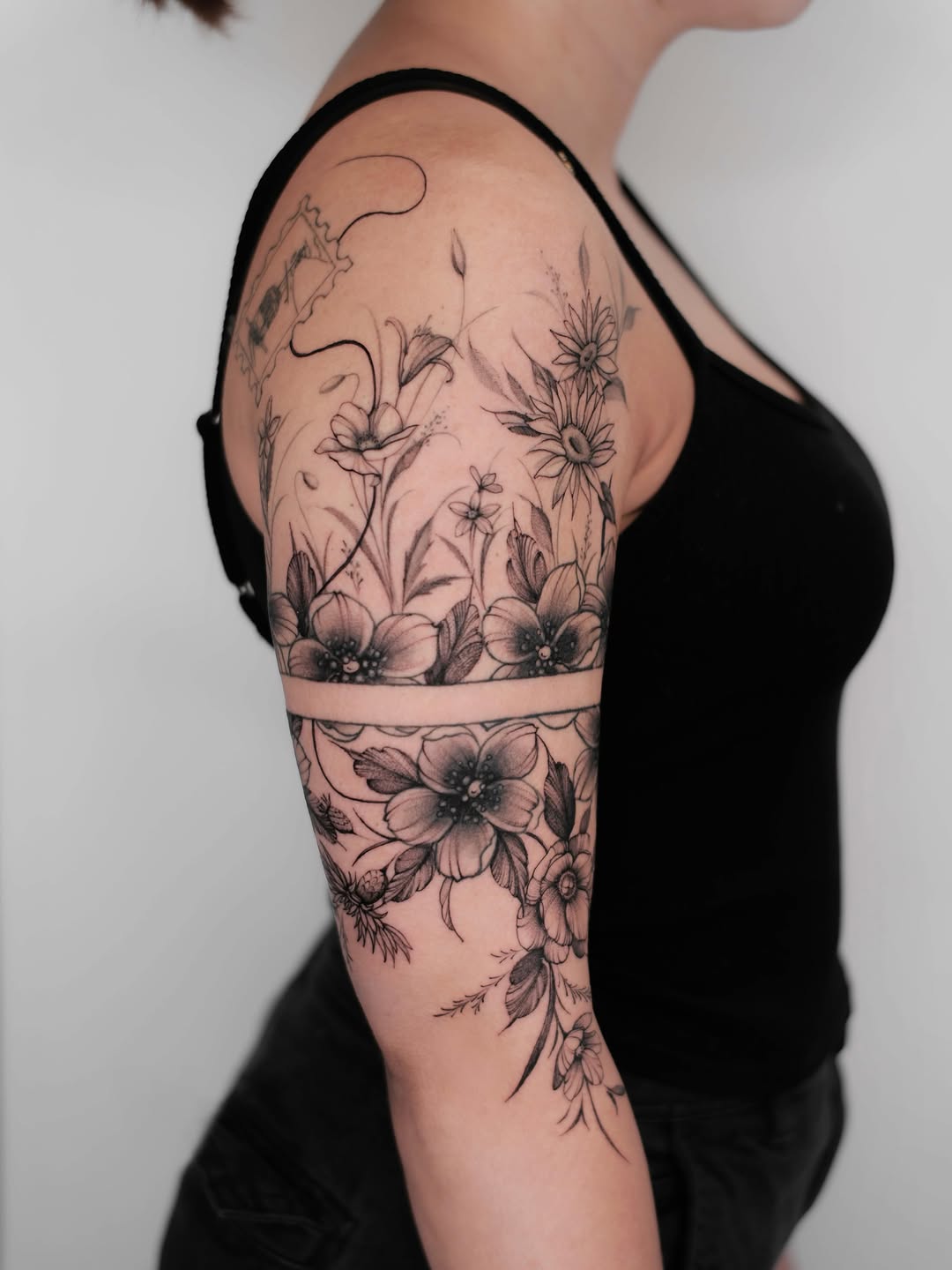 Tattoo by @tattoo.protsenko — fine_line, black_and_grey
