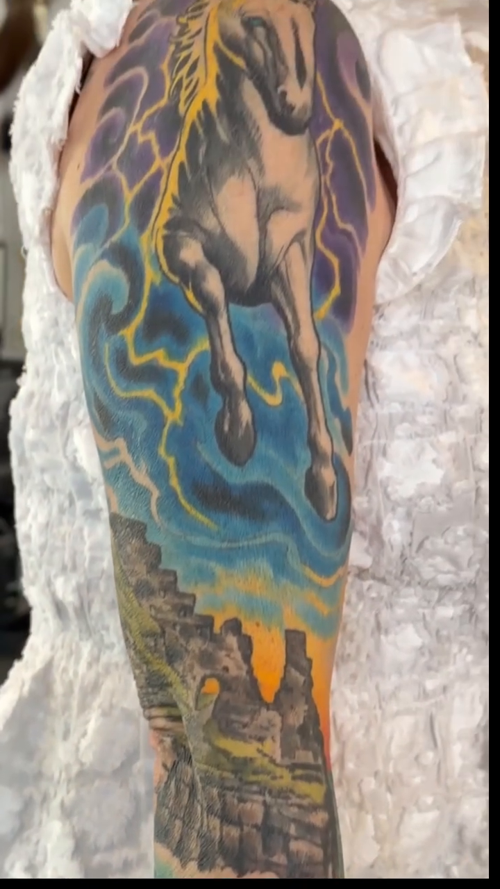 Tattoo by @skrazilla โ realism