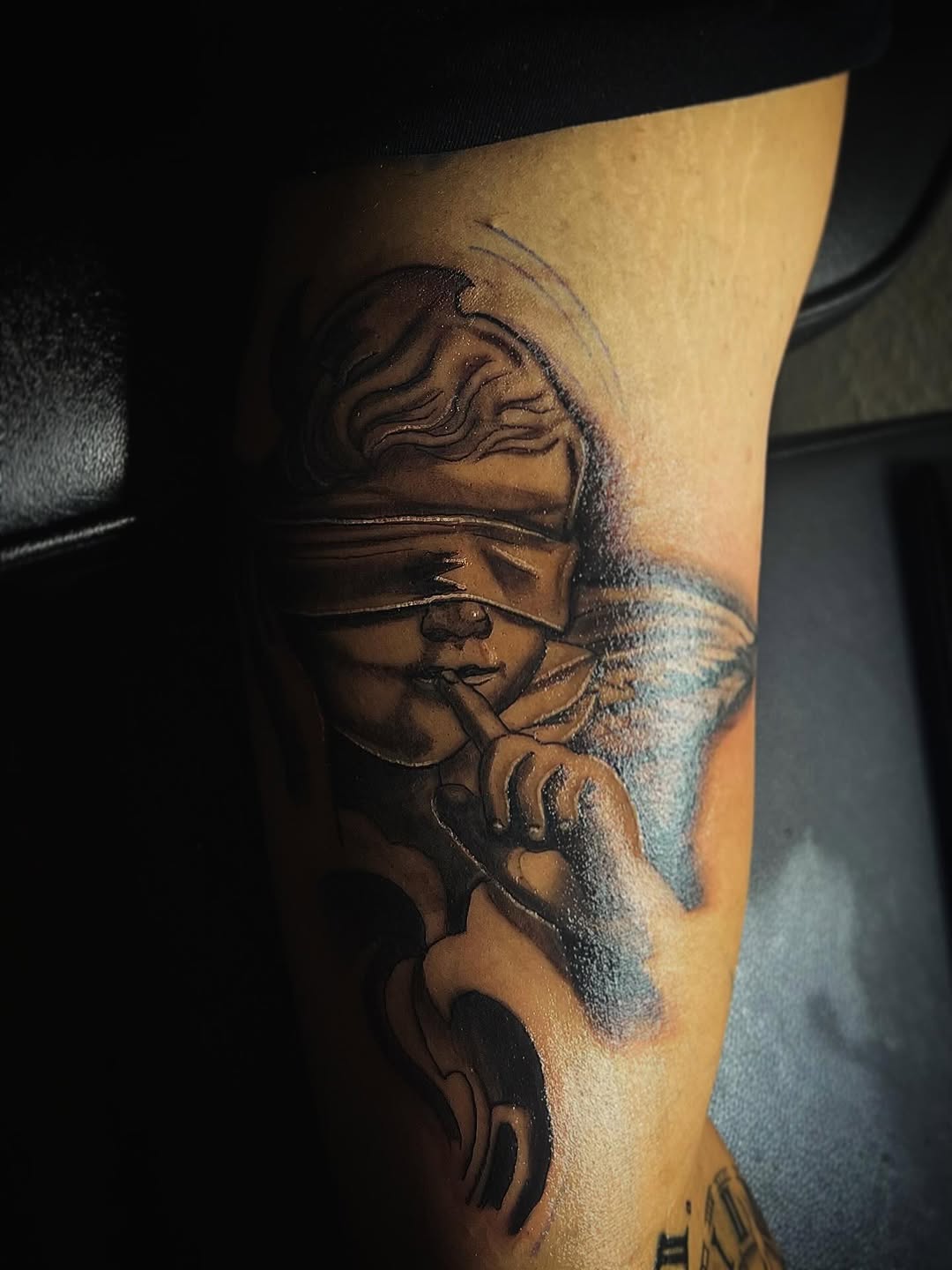 Tattoo by @tattsbyleek โ black_and_grey, realism