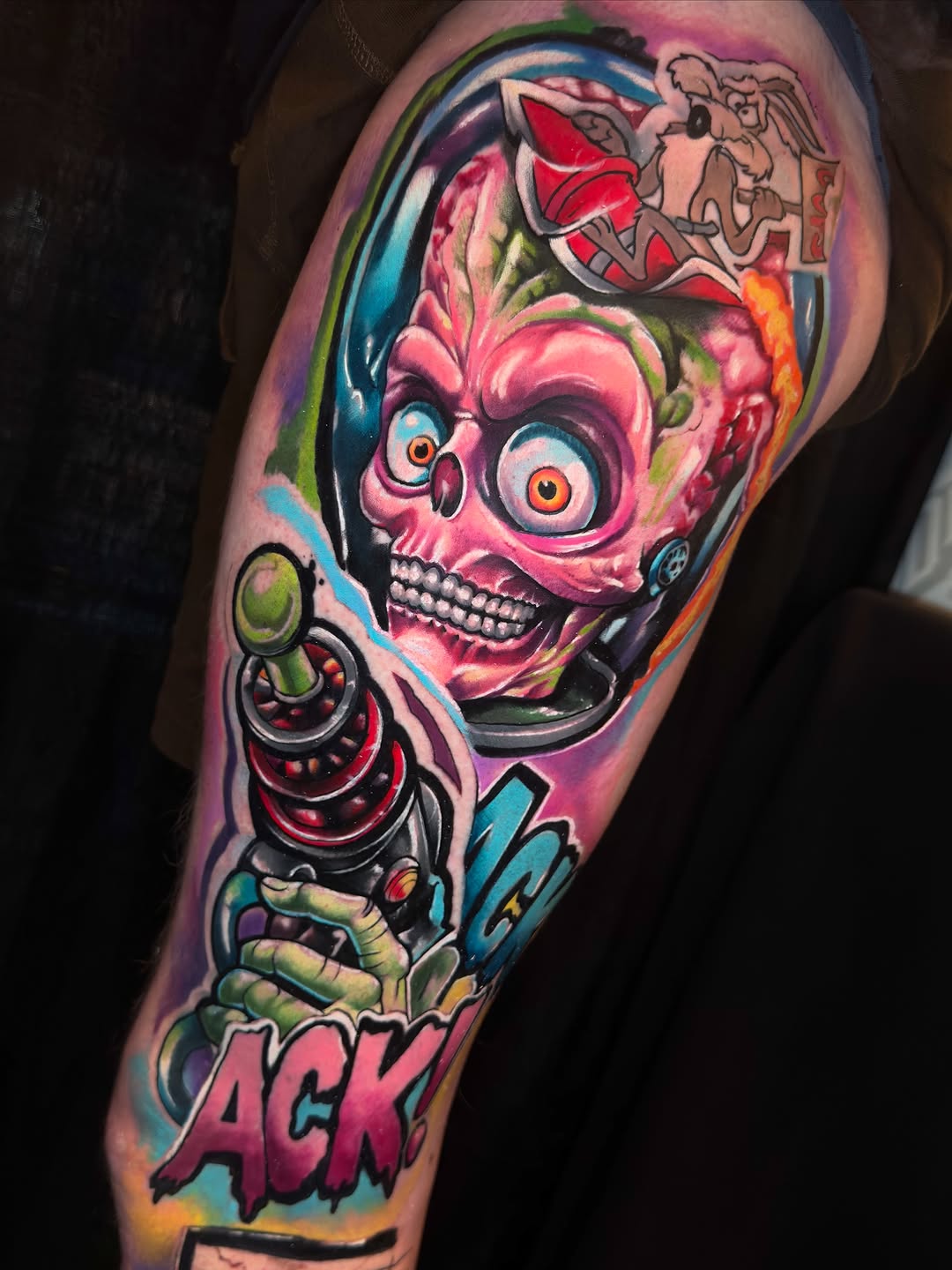 Tattoo by @tattoosbydonnie โ new_school