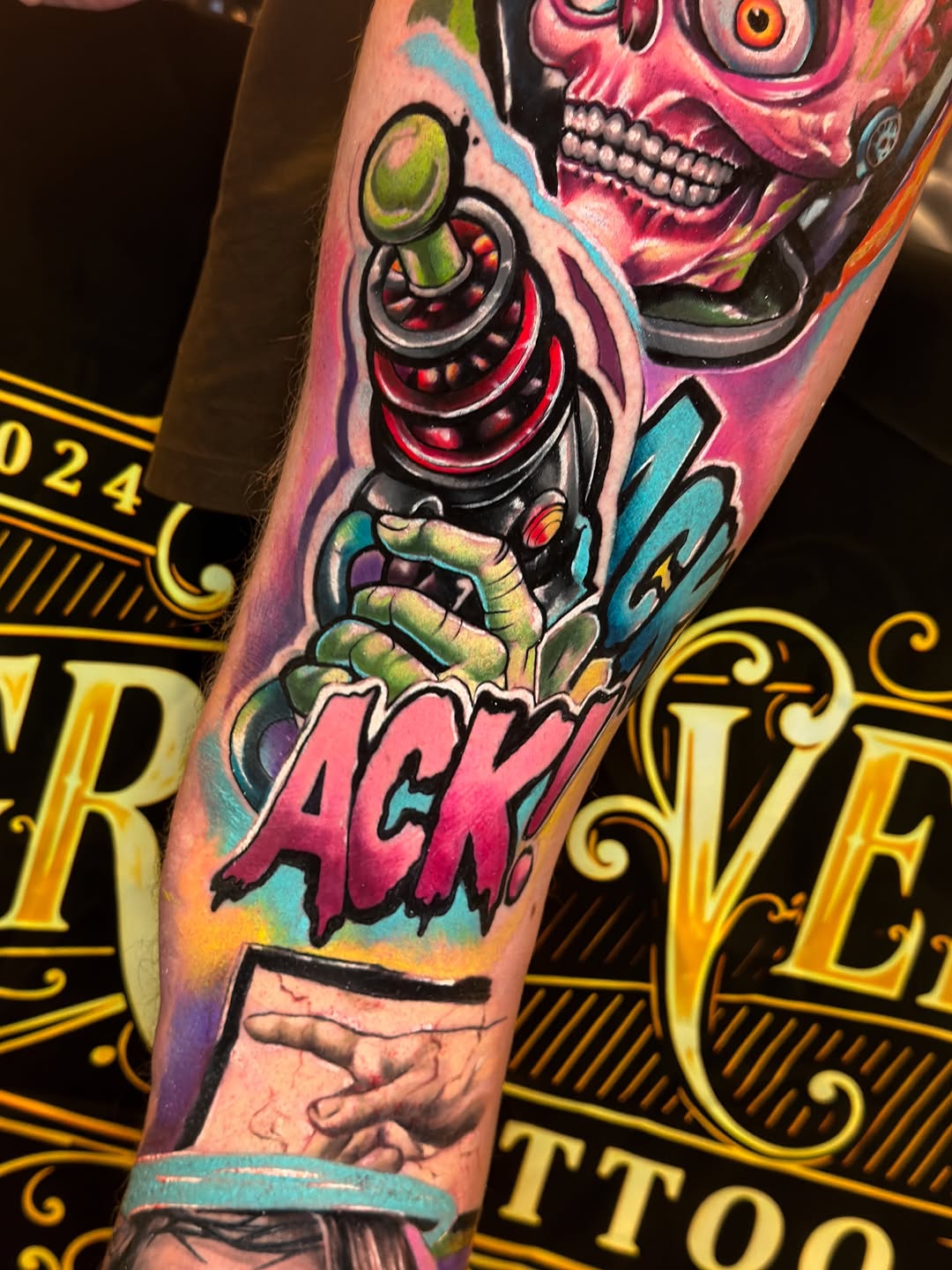 Tattoo by @tattoosbydonnie โ new_school