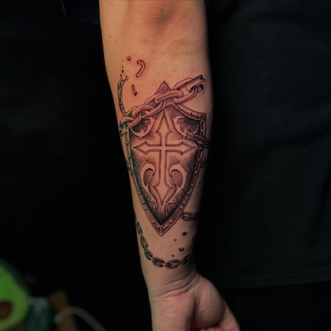 Tattoo by @viciousmarc — black_and_grey, realism