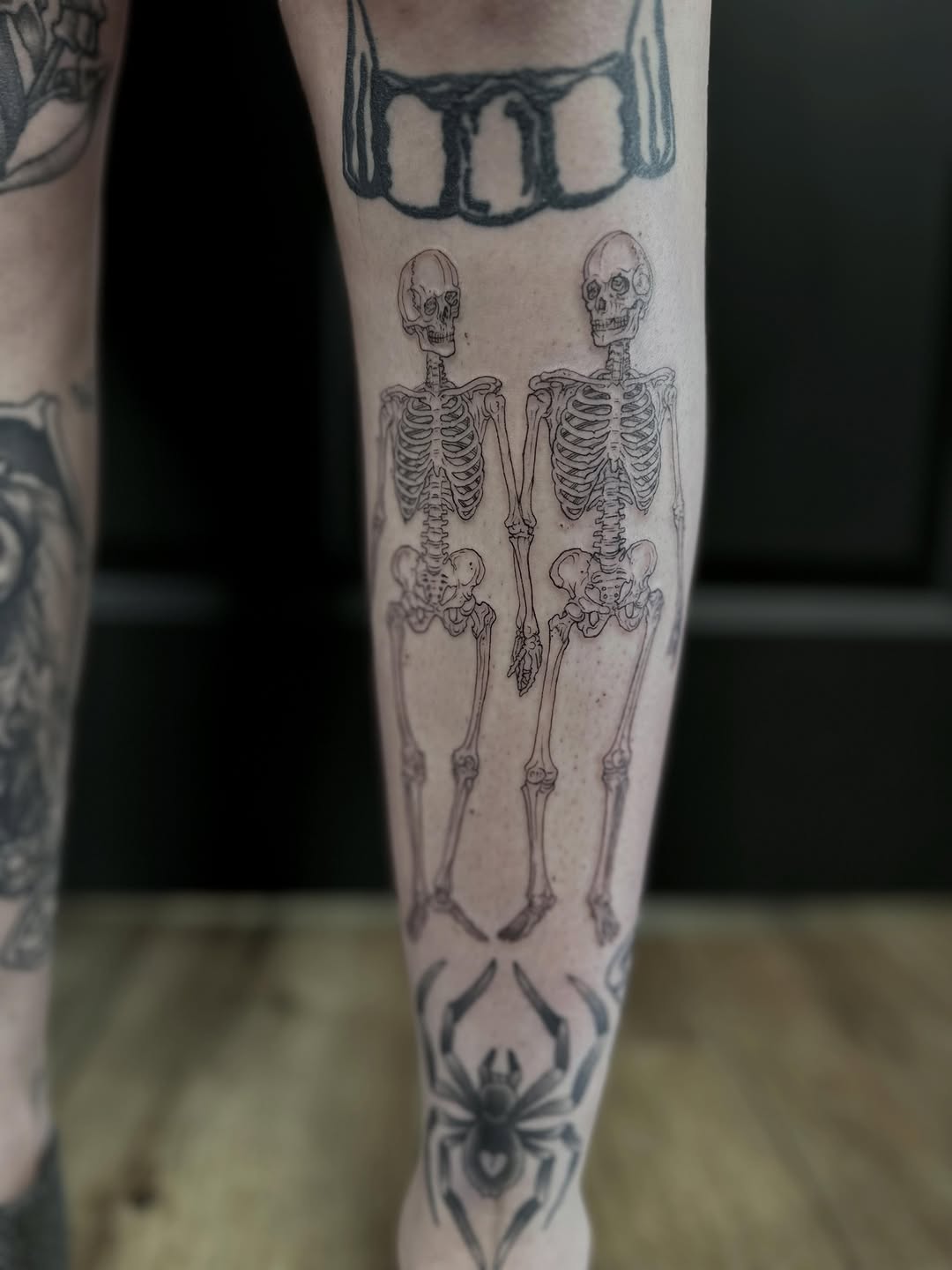 Tattoo by @cierahightattoos — fine_line, black_and_grey